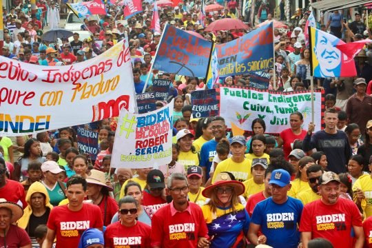 #EnFotos| Pueblo del estado Apure se movilizó en respaldo al presidente Nicolás Maduro lc.cx/EPdbeI #LaEsperanzaEstáEnLaCalle