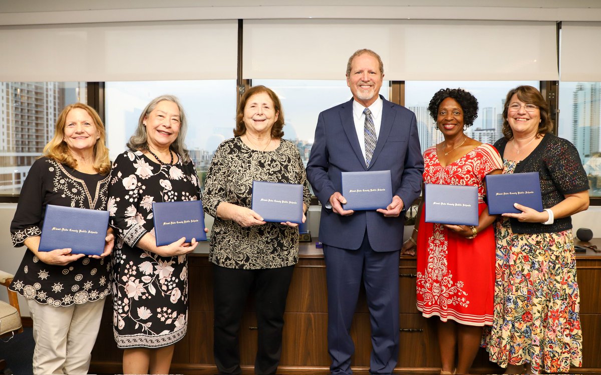 As we bid farewell to our retiring @MDCPS family members, I am filled with gratitude. Your dedication and years of service undoubtedly have left an indelible mark on our students and community. Your legacy of professionalism and commitment will forever inspire us. Thank you!