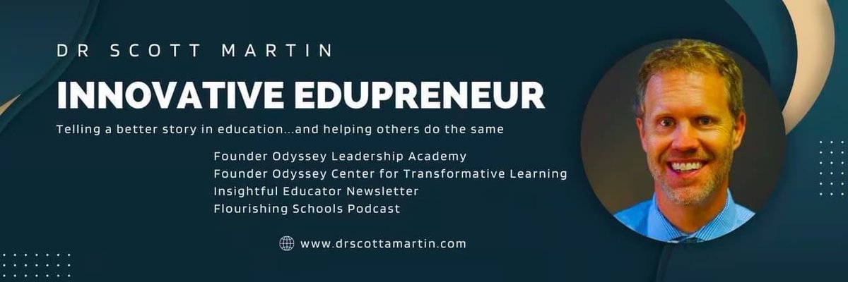 Want direct, one-on-one help on how to go gradeless?

→Check out my website

From one-on-one dream sessions, to consulting with your team, to sharing at your site

I am passionate about helping you reimagine learning in your educational community drscottamartin.com/?utm_source=in… ￼