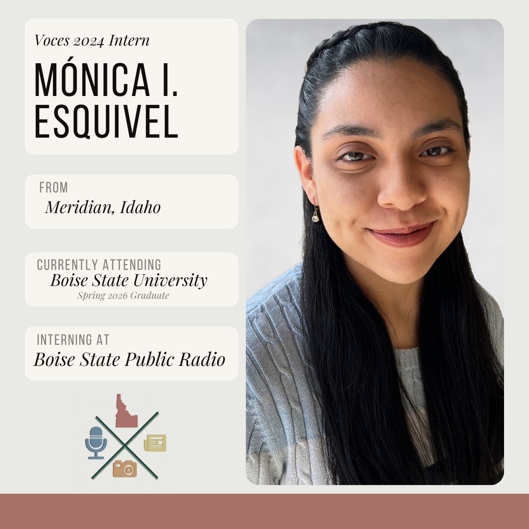 🎉 We are super excited to announce our 2024 Summer and Fall Voces Interns! This is the biggest cohort of interns we’ve had so far. Congratulations everyone 🥳

Victoria Rodriguez and Mónica I. Esquivel from Boise State University
