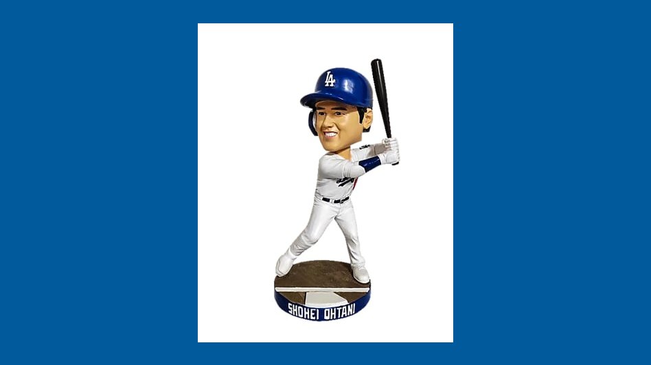 Don't Miss the Shohei Ohtani Bobblehead Giveaway on Thursday Night When You Get Tickets to the Dodgers and Reds Game at Dodger Stadium in LA. #losangeles #dodgers #cincinnati #reds #dodgersbaseball #dodgertickets #dodgerstadium #la #shoheiohtani conta.cc/3UTNZ1G