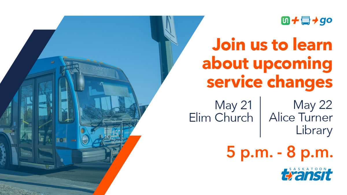 🚌 Join us to learn about upcoming service changes in the Aspen Ridge, Brighton, The Meadows & Rosewood neighbourhoods. May 21 – Elim Church, 5-8PM May 22 – Alice Turner Library, 5-8PM Plan your trip using the @transitapp. Learn more: bit.ly/3V47THG