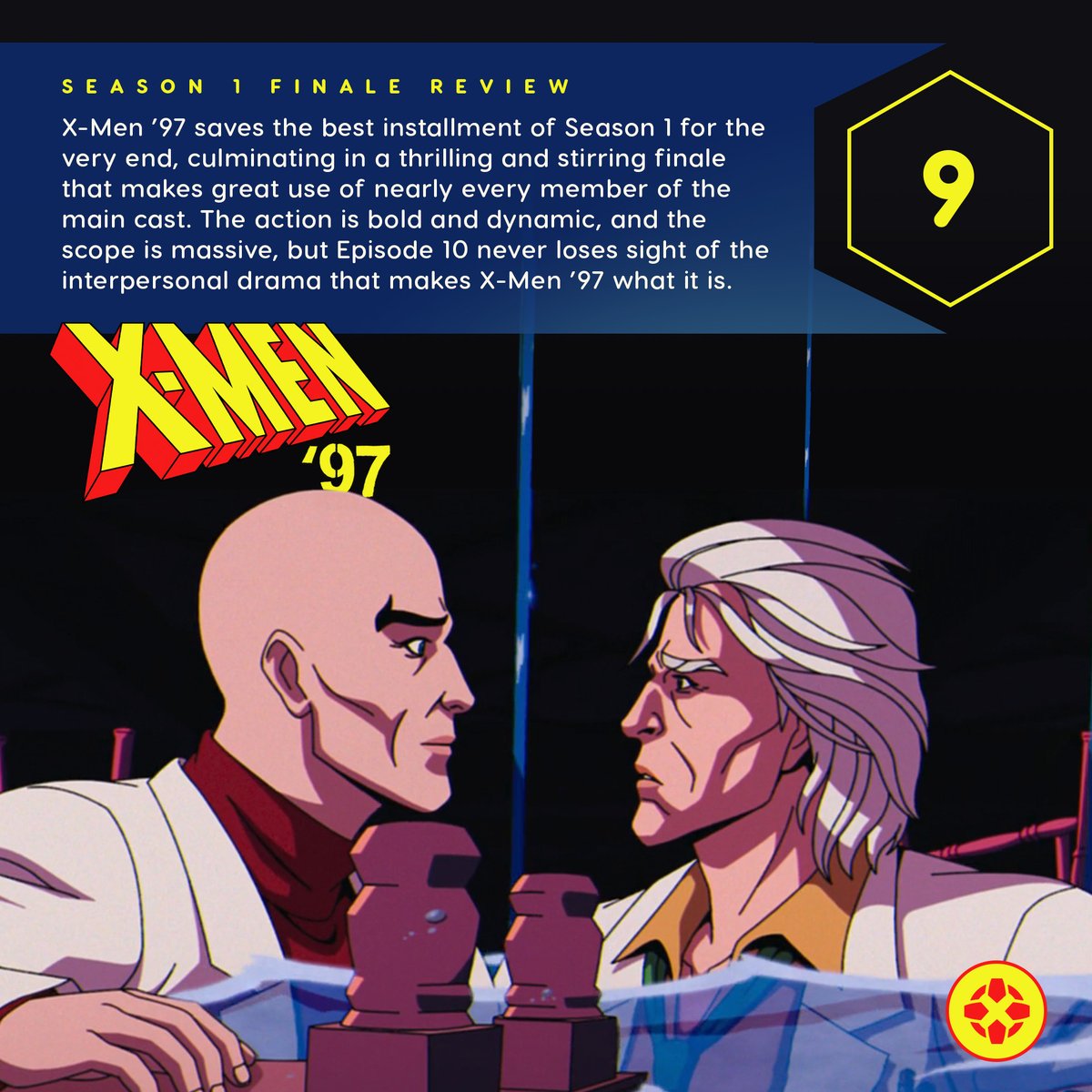 The Season 1 finale of X-Men '97 is rich with emotion, from old friends reconnecting to bittersweet family reunions and intense action, the best was saved for last. bit.ly/4apBHCG