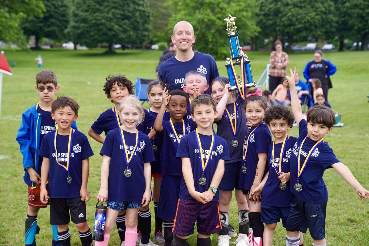 Congratulations to @IPSMcKinley39 for winning our @IPSSchools K1 Co-Ed Soccer Championship! 🏆⚽️ It was an incredible game from @ColdSpringIPS who played exceptionally hard until the very end as they conclude an incredible season!