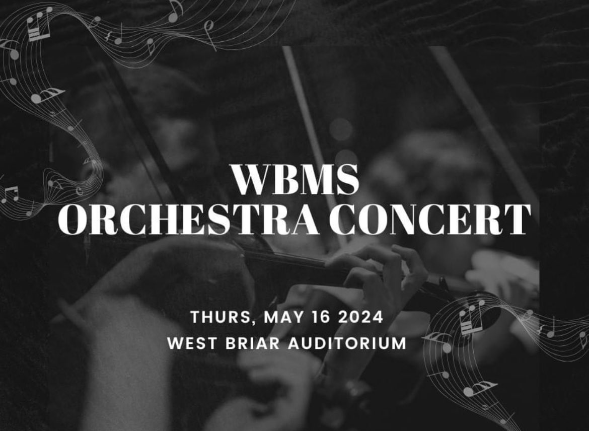 🎼🎻Come support our West Briar Orchestra students at their Spring Concert tomorrow❗️@wbmspto 💛 #GrizzlyValues💙