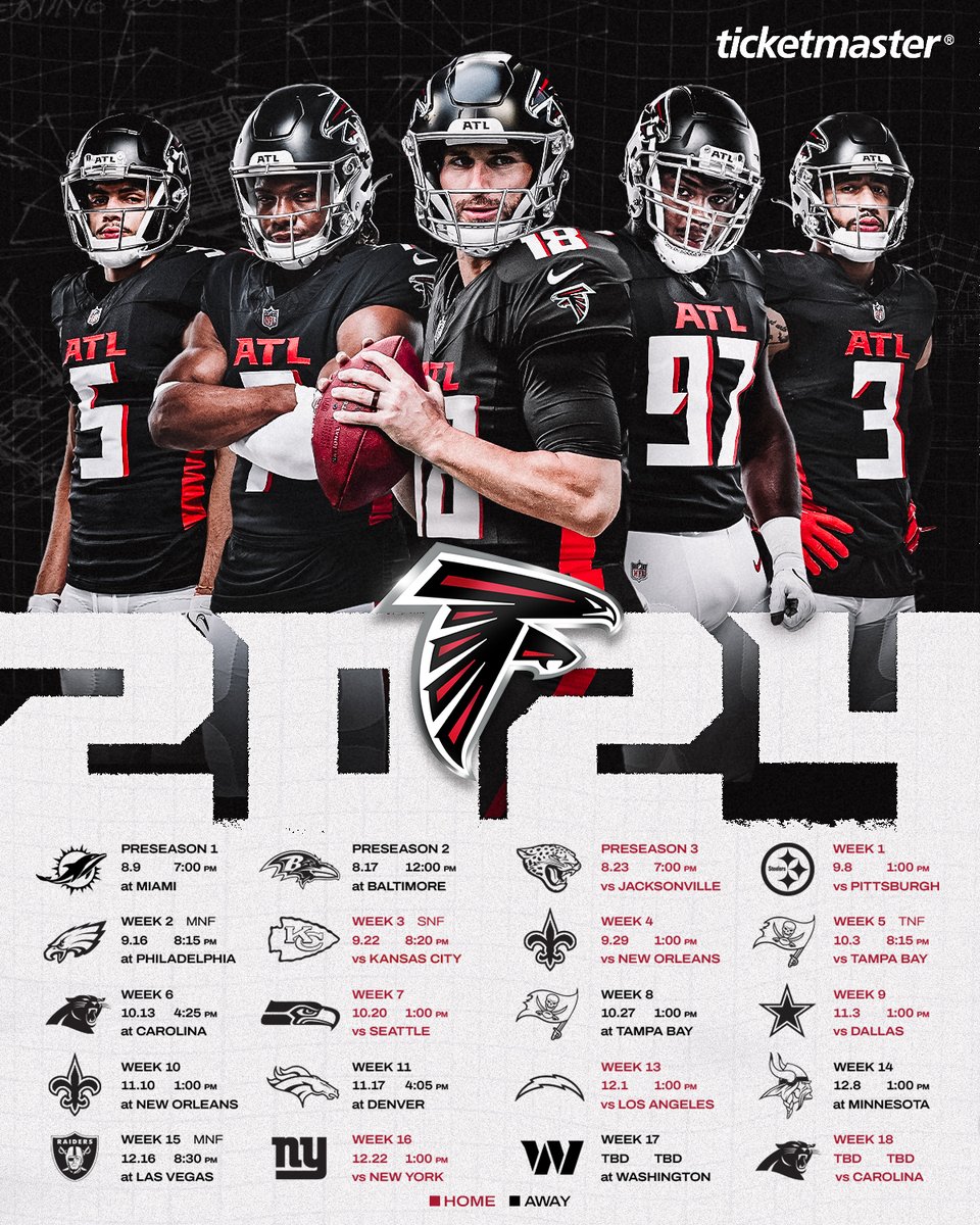 All is a go for 2024 atlfal.co.nz/2024Schedule @NFL Schedule Release @NFLNetwork | NFL+