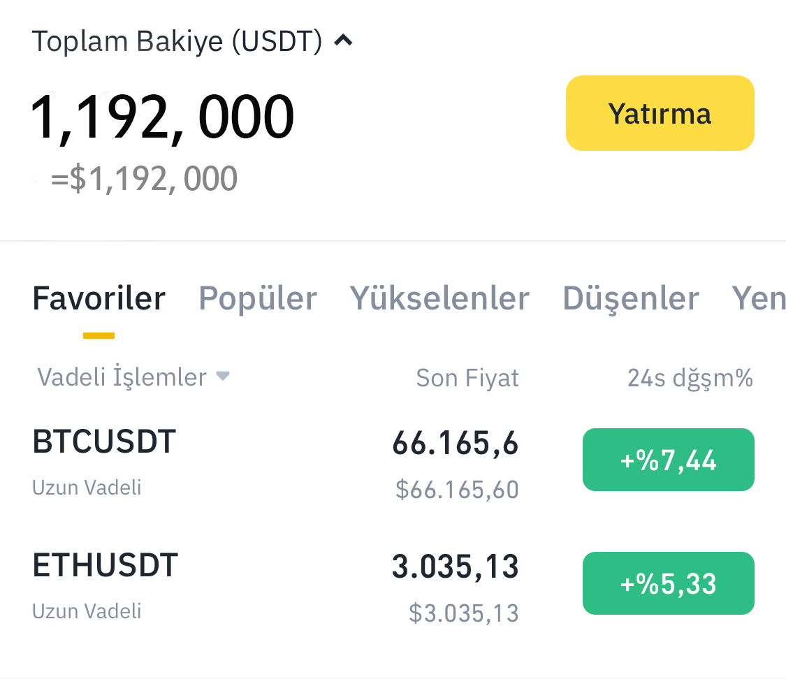 Farz edelim böyle bir bakiyeniz var. Hangi altcoinlere yatırım yapardınız ?

#BitcoinWif #ARPA #FLOKİ #Shibapepe #AGIX , #XAI , #AI , #XRP , #ARB