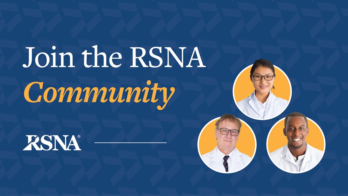 Calling all trainees! Sign up for your FREE RSNA membership to gain access to exclusive/key trainee resources and educational tools to help you in your program. rsna.org/membership