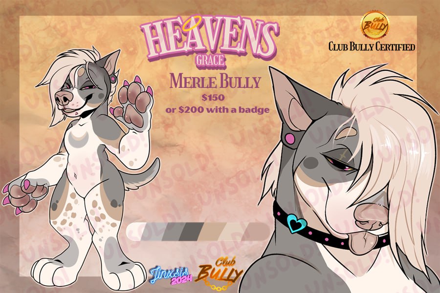 Jinx_In_Boots's tweet image. Heaven&apos;s Grace
Tri Merle Bully
They are just really...shy
Good Temperament, doesn&apos;t bark.