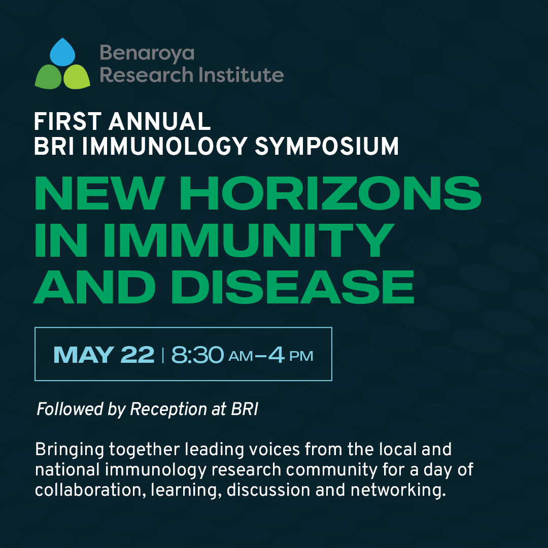 Calling all immunology research professionals! Join us at our first annual immunology symposium, “New Horizons in Immunity and Disease,” on Wednesday, May 22, at <a href="/THSEA/">Town Hall Seattle</a>.

RSVP today: bit.ly/3UJA4uZ