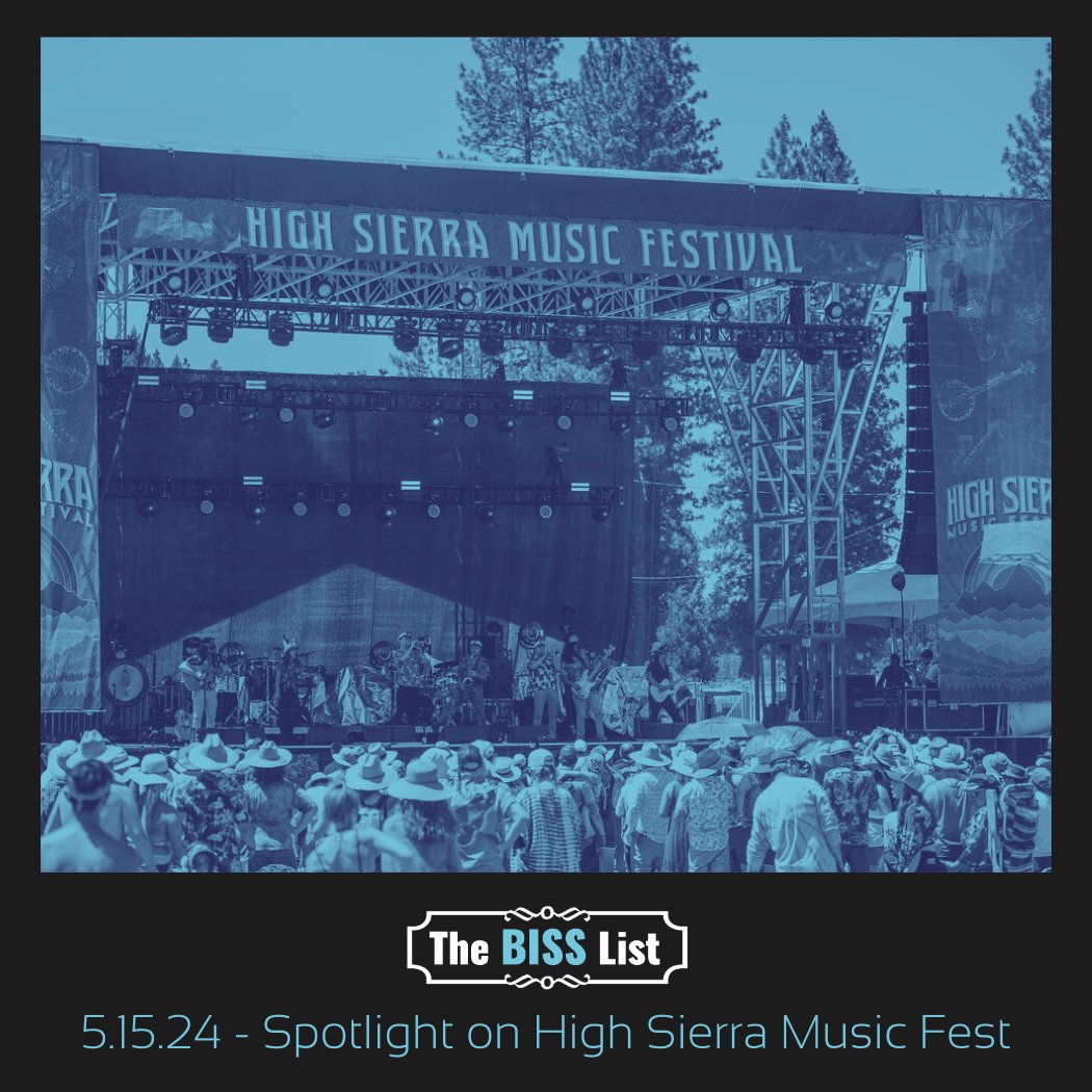 This week's BISS List is out! With a spotlight on High Sierra Music Festival + Santa Cruz Mountain SOL in Felton + new music from Brooklyn Funk Essentials + the Best of BISS this week. Read it now: bit.ly/BISSlist-05-15….

#bisslist #bayareamusic #livemusic #calendar