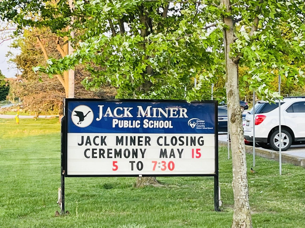Thank you <a href="/JackMinerJags/">Jack Miner Public School</a> for a wonderful evening! There is so much history here!  The memories will last forever!