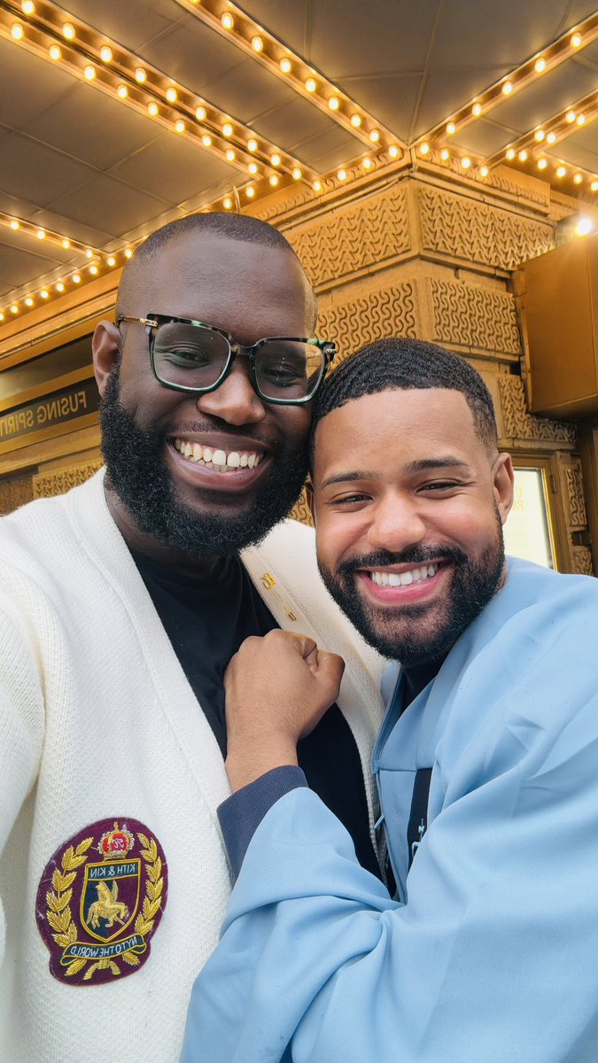So proud of my friend, @w_raphael_ , for getting his SECOND masters from @TeachersCollege at @Columbia ! 🥺🩵🫶🏿