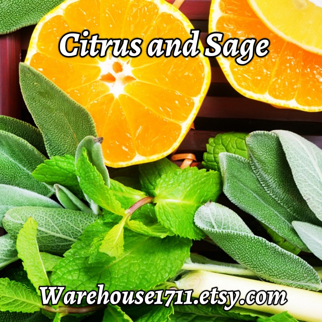 Citrus and Sage (Type) Candle/Bath/Body Fragrance Oil tuppu.net/dbf93d6 #Warehouse1711 #explorepage #handmadecandles #candlemaker #dtftransfers #glitter #aromatheraphy #candleoils #CitrusAndSage
