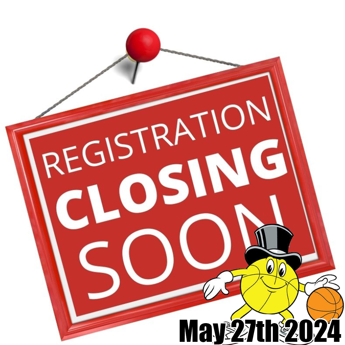 If you are planning on playing in the Gus Macker 3-on-3 basketball tournament in Ludington, Mich., registration closes on May 27, 2024. This Macker is on June 15-16. 
ludingtonmacker.com/?fbclid=IwZXh0…