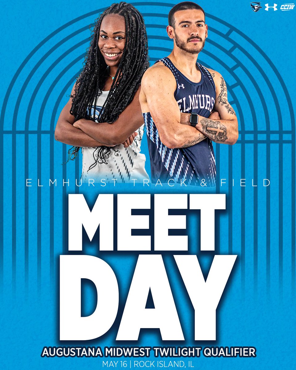 Final chance to improve their times as @elmhurstu_xctf takes on the Augustana Midwest Twilight Qualifier! #FlyJaysFly