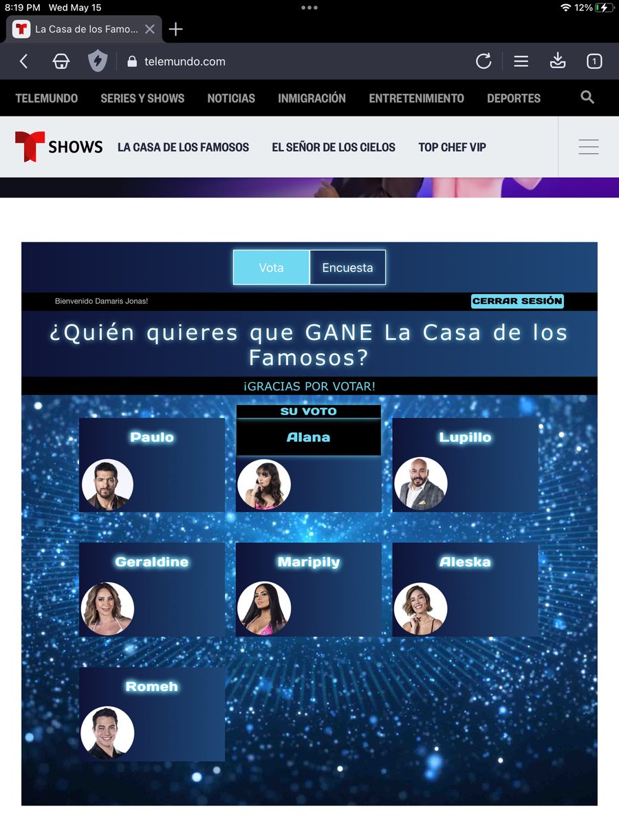 #LCDLF4 yo voto Alana #Teamalana <a href="/LaJefaTLMD/">La Jefa</a> <a href="/Telemundo/">Telemundo</a> #NYC #Mexico 👩‍🍳🇺🇸🇲🇽🍳. #Topchefvip.