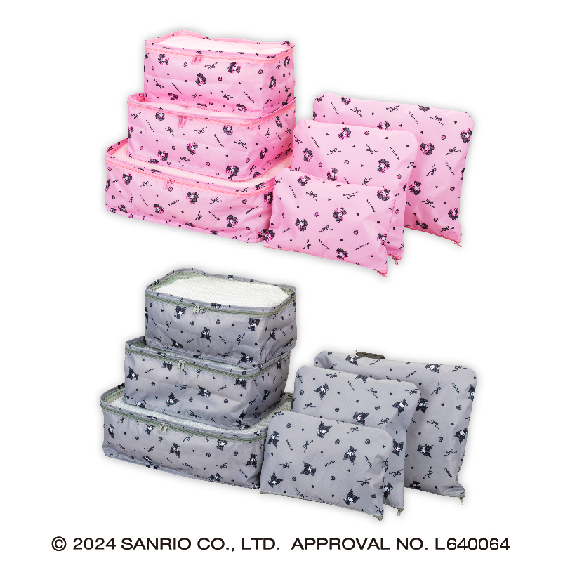 エイコープライズ】「マイメロディ♡クロミ 真夜中のメロクロポーチ