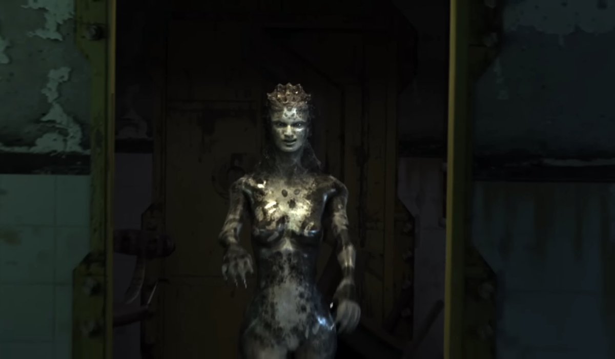 Watching a dr House episode and one was about a horror/sci-fi game dev who starts hallucinating his game in the hospital and all the doctors turn into these creatures.

I wonder who modeled all these assets and environments. Wonder if they're on some hdd somewhere