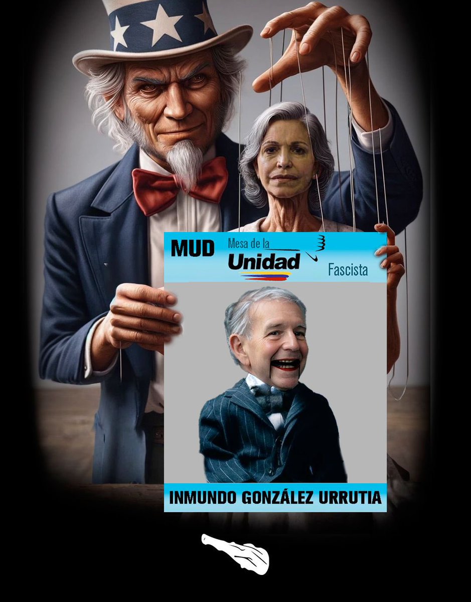 Los de la oposición disociada han puesto un títere para enfrentar al presidente @NicolasMaduro. Ya están cantando fraude porque saben que serán derrotados. Ellos son los que van hacer fraude con el Inmundo de títere. #ContraElTíterePatriaUnida @ConElMazoDando @dcabellor @zhorro4