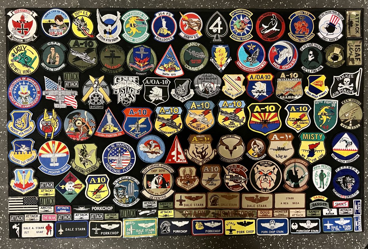 What to hear a sad story?

My cherished patch collection vanished during my final move home after 22 years of service.  

The end. 🥹