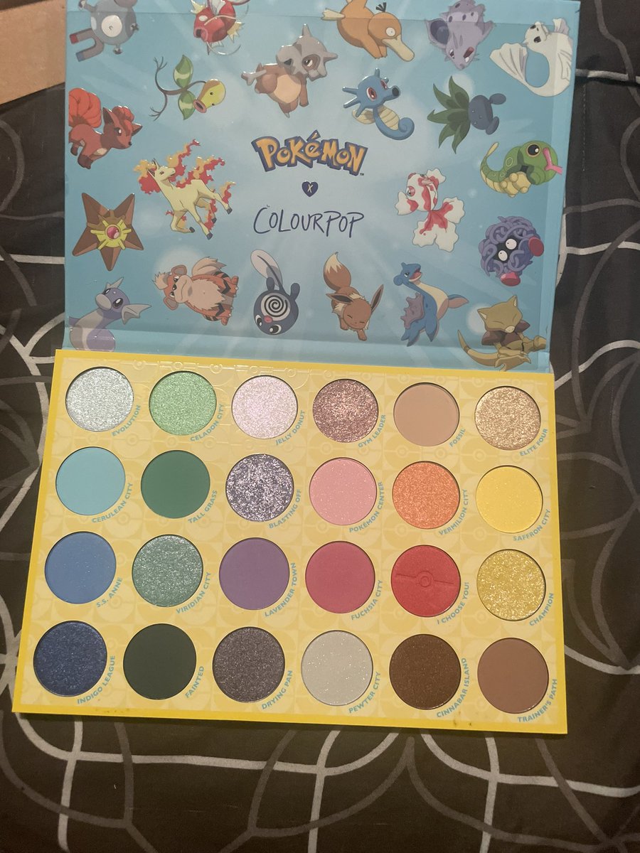WAS NO ONE GONNA TELL ME ABOUT THE COLOURPOP POKEMON COLLAB