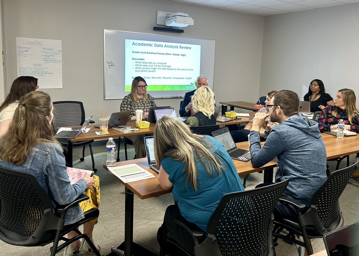 Had another productive session with the CCPS A&amp;S team unpacking academic data and action planning to reach our goals. The dedication and collaboration of the team are truly inspiring! #DataDriven #Teamwork #StudentSuccess <a href="/DrDale17/">Dr. Aaron Dale</a> <a href="/K12SCS/">K12 Systems Change Solutions, LLC</a>