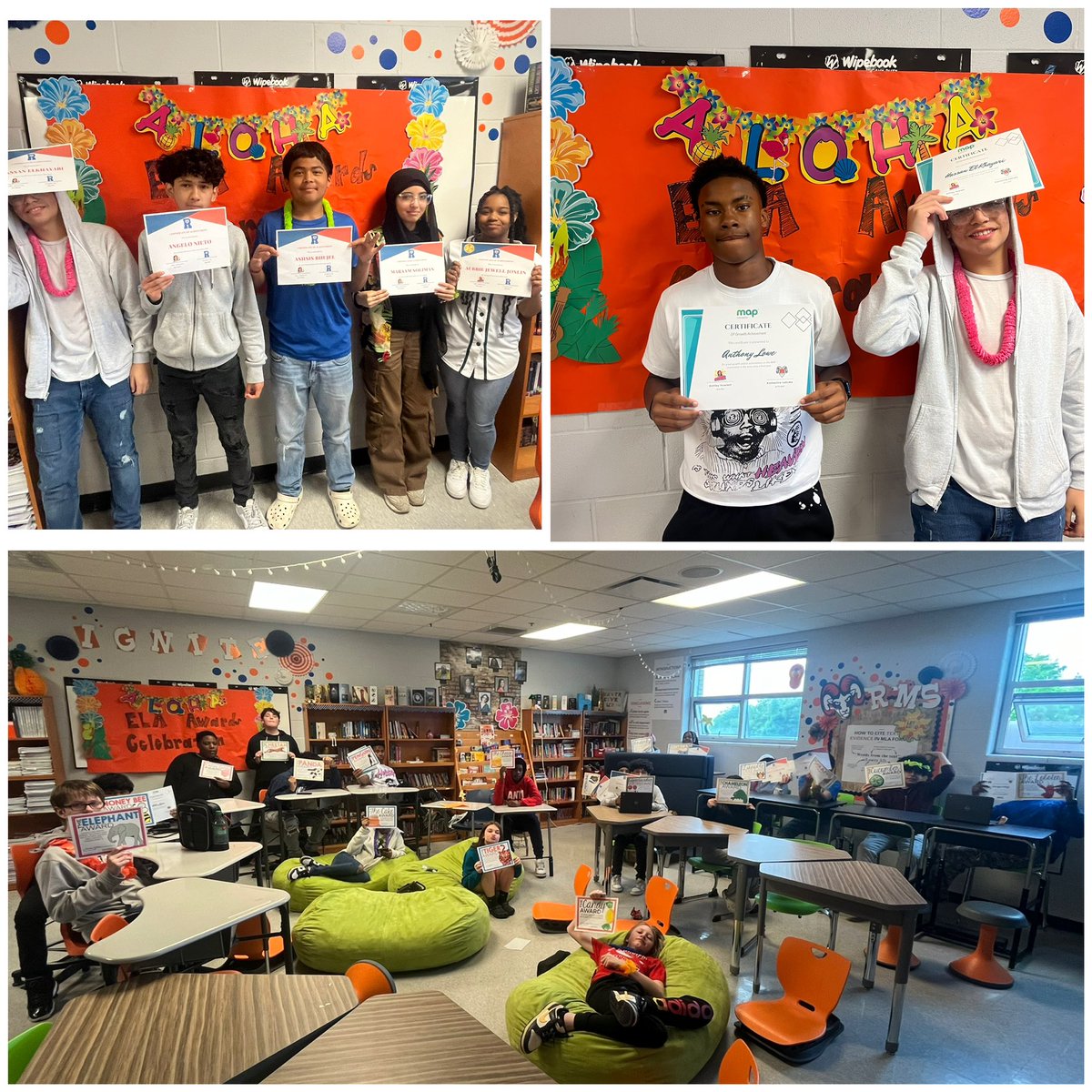 These <a href="/RamseyMS_JCPS/">Ramsey Middle School</a> 8th graders will promote to HS in 1 week! We celebrated their many accomplishments in ELA! Top IXL stars, exceptional MAP growth &amp; achievement, AB honor roll &amp; All A’s, Outstanding Writers, &amp; fun awards too! This year, they were my Ss, but forever my family!