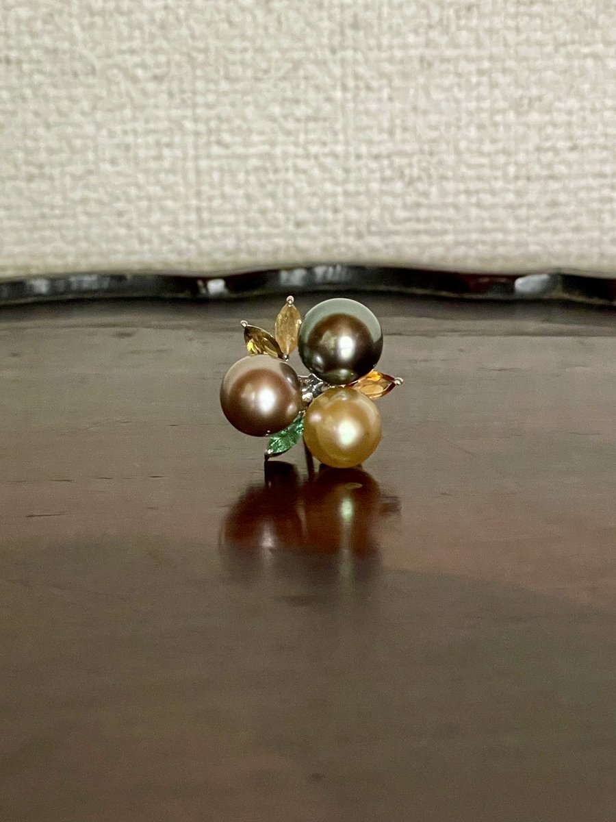 南洋真珠　トルマリン　ピンブローチ　sv.

天然の美しい色の真珠達💕

デザインフェスタ59
5/18   19   10:00〜18:00
西館　4F   L - 122

#handmadejewelry   #pearl   #brooch   #デザフェス59   #junkot