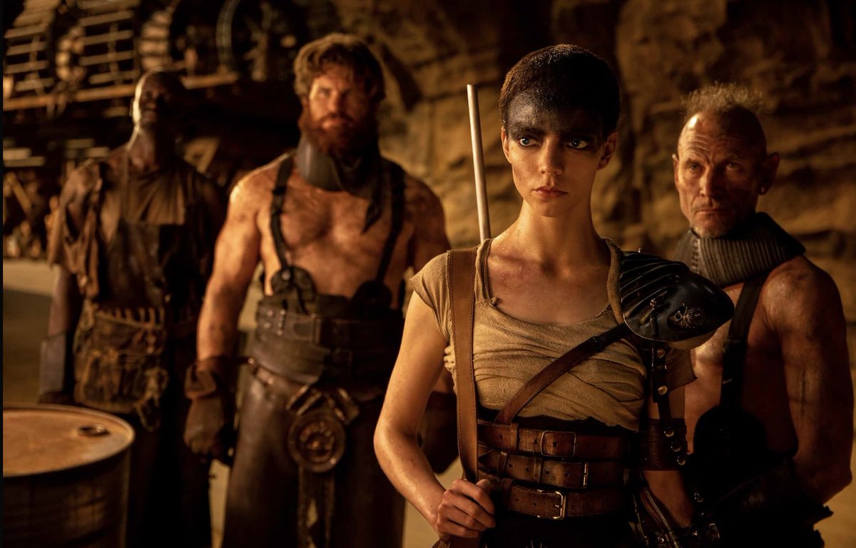 #Furiosa puts the pedal to the metal. Tight, compelling & savage, filmmaker George Miller’s crafted a masterful proto-punk rock, neo-Western opus. Grand scale action at its finest. Anya Taylor-Joy and Chris Hemsworth are perfection. An absolute ripper of a score.