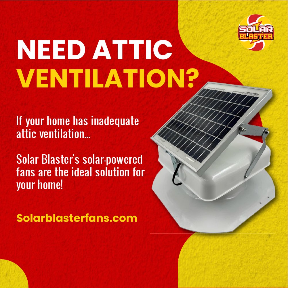 Say goodbye to stuffy spaces and hello to cool, comfortable living. Upgrade your home's ventilation today! 💨🏡

#SolarBlaster #Ventilation #EfficientVentilation #CoolerHome #RenewableEnergy #SmartHome #Solar #SolarPower #Solarventilation #solarpowered #PoweredByTheSun