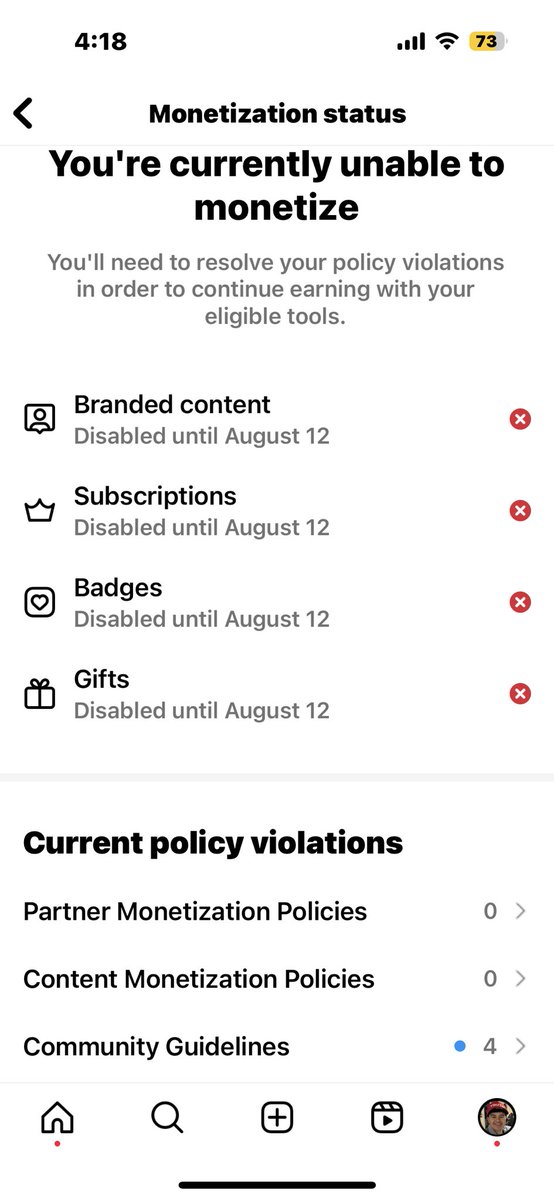 I’m a Gen Z patriot and just got demonetized by Instagram for exposing Bill Clinton. 

They decided to shadow ban me until August because I reported on a bill that Clinton signed into law allowing illegal aliens to vote in state and local elections.

Apparently, a @USATODAY