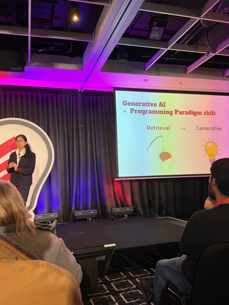 aussiegoldy's tweet image. Every interaction is now unique and personalised - @SiddhaGanju #ltpcon #prodmgmt #genai