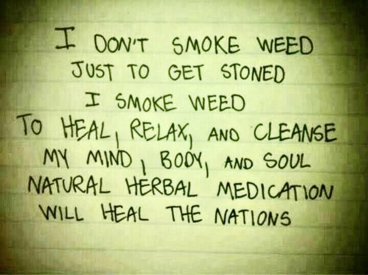 Weed is mother natures best medicinal herb 🌿