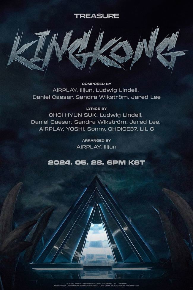 ข่าวบอกว่าเพลง KING KONG เป็นแนวเพลงแปลกใหม่ของ TREASURE และเป็น Digital Single ก้คือไม่มีบั้ม คิดว่าคงจะคัมแบคแบบเต็มรูปแบบหลังโอลิมปิกแหละ เพราะมันขึ้นรายการไม่ได้ ยังมีเวลาเก็บเงินรอนะทึเม อุบะอุบะ เจี๊ยกๆ 🦍🍌

(v.daum.net/v/202405160906…)