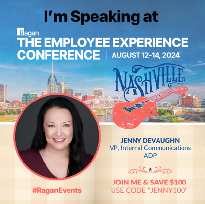 Eager to connect with industry and communication leaders at <a href="/RaganComms/">Ragan.com</a> Employee Experience Conference! Use code JENNY100 for a special discount. See you there. link.ragan.com/EEXSpeaker24 #RaganSpeaker #RaganEvents