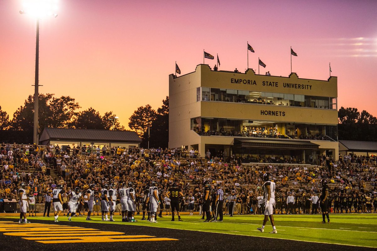 Thank you to <a href="/CoachMcDown/">Jace McDown</a> from Emporia State and Coach Warren from <a href="/Norsemen_FB/">NEO Football</a> for stopping by today and recruiting <a href="/CNQR_FB/">Victory Christian Football</a>