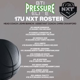 College Coaches! Come checkout the squad’s this weekend @PRO16League event in Wichita, Kansas! Talent for all levels! @EthanPiechota @MattReynolds___ @shanku_nair @TreySterner5345 @BTI2026PUMA @coach_bianchi @ccrawford95 @DionPatterson0