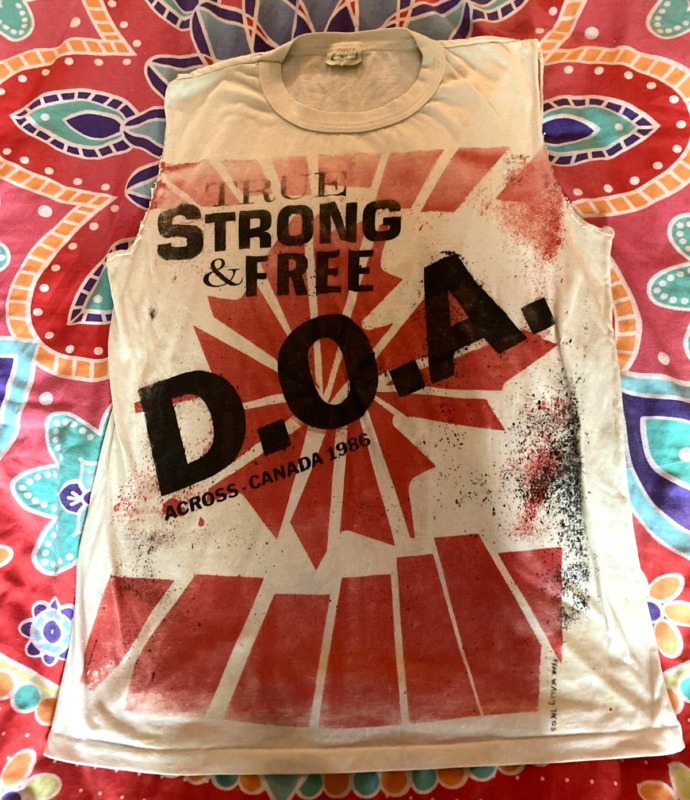 D.O.A - RARE CANADIAN 1986 VINTAGE T-SHIRT punk/hardcore DOA

Ends Fri 17th May @ 3:00pm

ebay.co.uk/itm/D-O-A-RARE…

#ad #PunkRecords #vinyl #VinylRecords