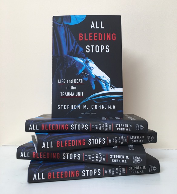 'I tell my friends, 'You never want to look up from a stretcher and see my face.'' Listen to ALL BLEEDING STOPS author @SteveCohnMD on Rick Flynn Presents talking about the role of the trauma surgeon in mass casualty events: ihr.fm/3WJUVQq @Mayoclinicpress