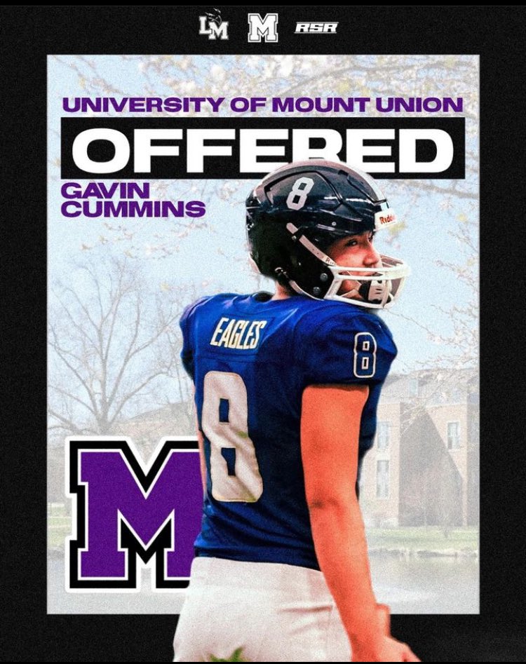 I am extremely blessed to receive my first offer from the university of Mount Union! Thank you @Coach_allendl for the opportunity! @__CoachLilly @CoachNateOishi @JeffCummins99 @MikeHughesII @Coach_JDAlex