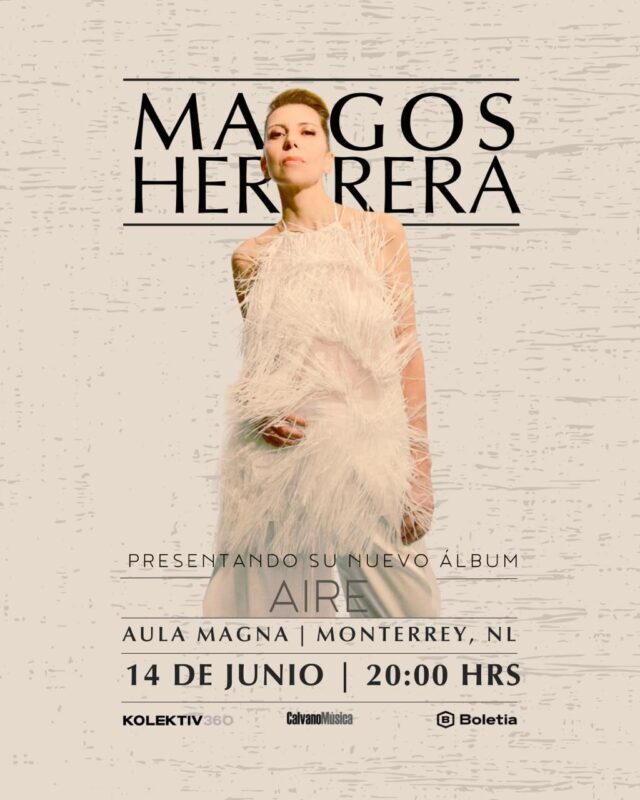 CuadranteLocal's tweet image. #🗓 #Concierto Magos Herrera presenta «Aire» en el Aula Magna MTY  desde #CuadranteLocal cuadrantelocal.com/eventos/magos-…