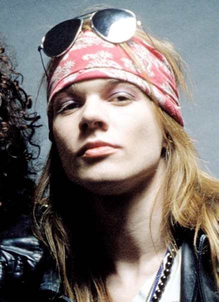 Yeah, but Axl Rose was really cute though.