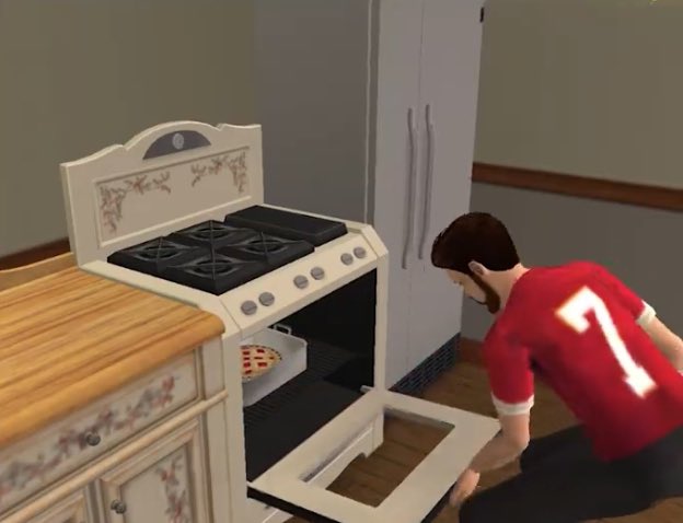 they put Harrison Butker in the kitchen 💀