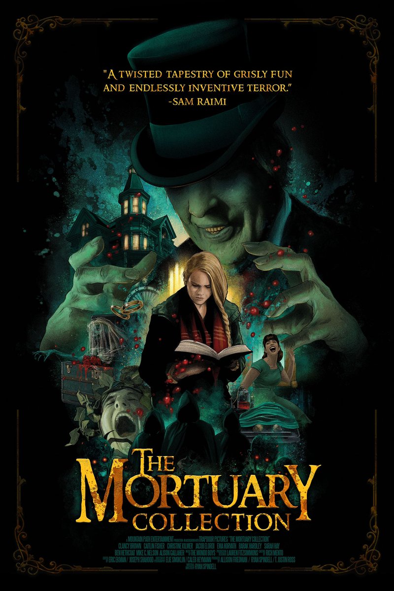 #NowWatching @Shudder #TheMortuaryCollection #HorrorFam #HorrorCommunity #MutantFam