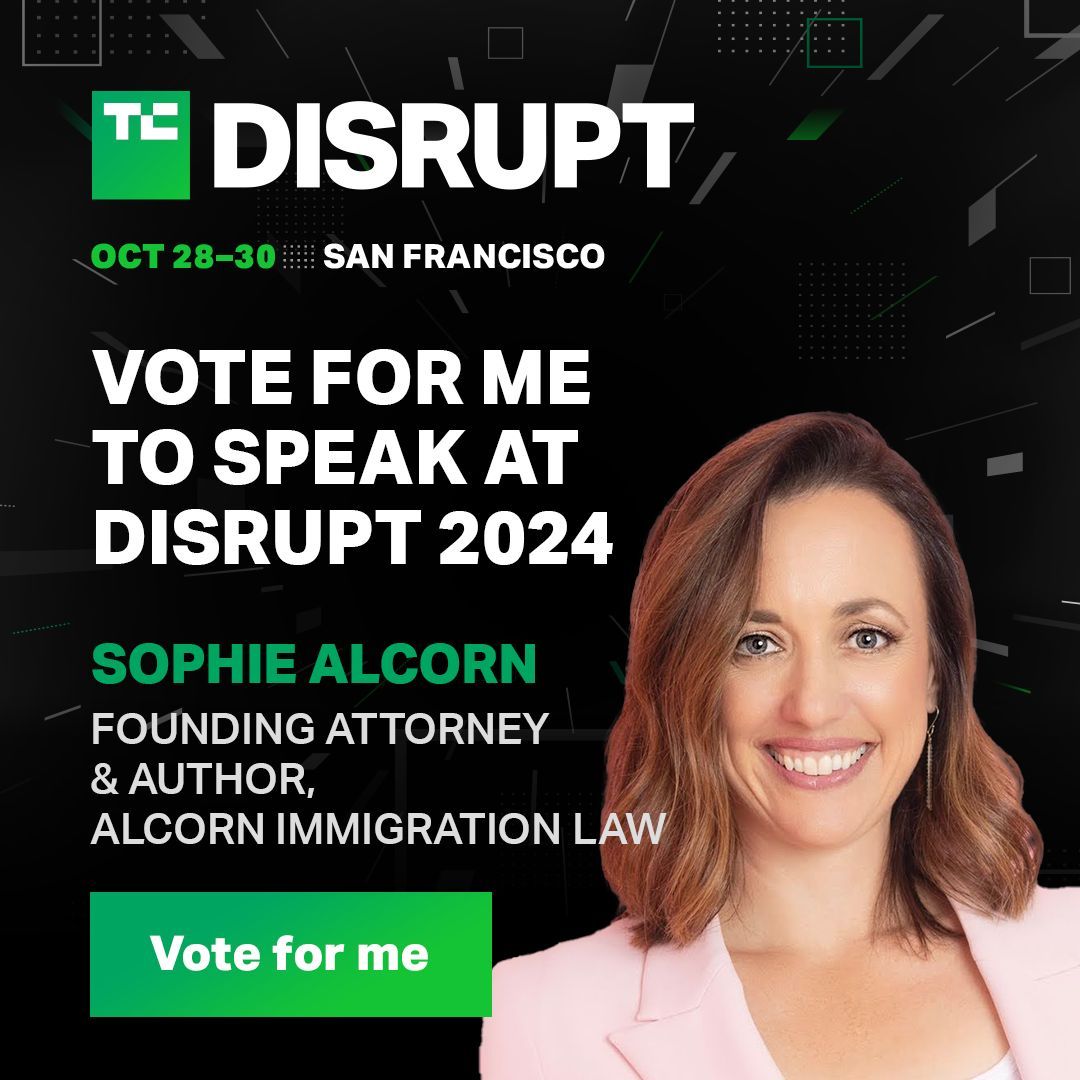 🌟 TechCrunch Disrupt Audience Choice voting is still OPEN! 🥳 
Vote for the sessions you most want to see at this year's conference. Our own Sophie Alcorn is in the running for a roundtable session! 🚀  Vote here! buff.ly/4aiirHp 
#AudienceChoice #TCDisrupt