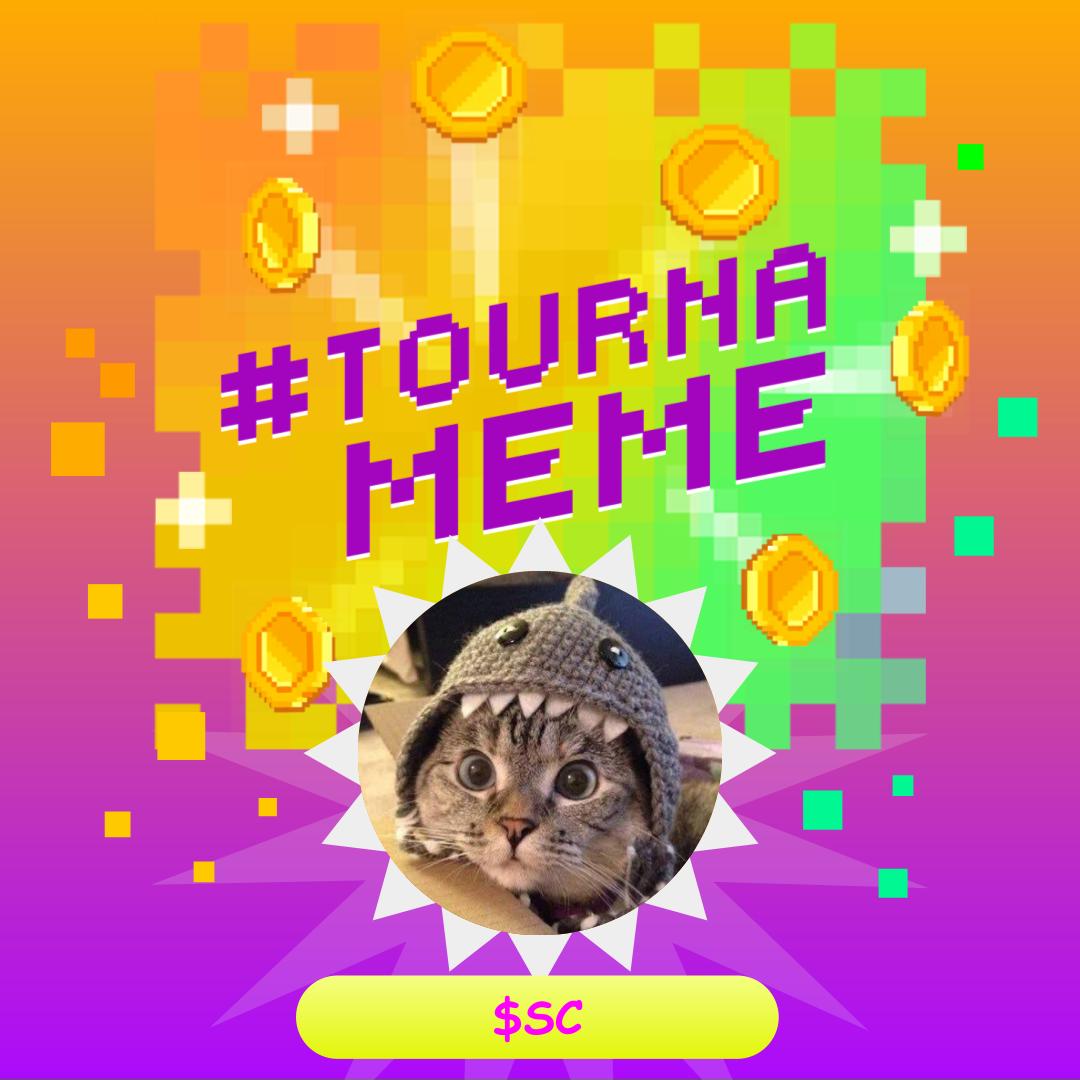 Tournameme 7: SHARKCAT! 🦈🐱

EACH PLAYER JOINED = $1 of $SC added to prize pot 💰

Reg open for 72 hours⏳

Follow, like and RT this post for access code via DM 🎟️

Win trending memecoins on TallyUP, more about tournamemes 👇

$SC <a href="/SharkCatSolana/">Shark Cat 🦈🐱</a> #crypto #P2E #memecoin