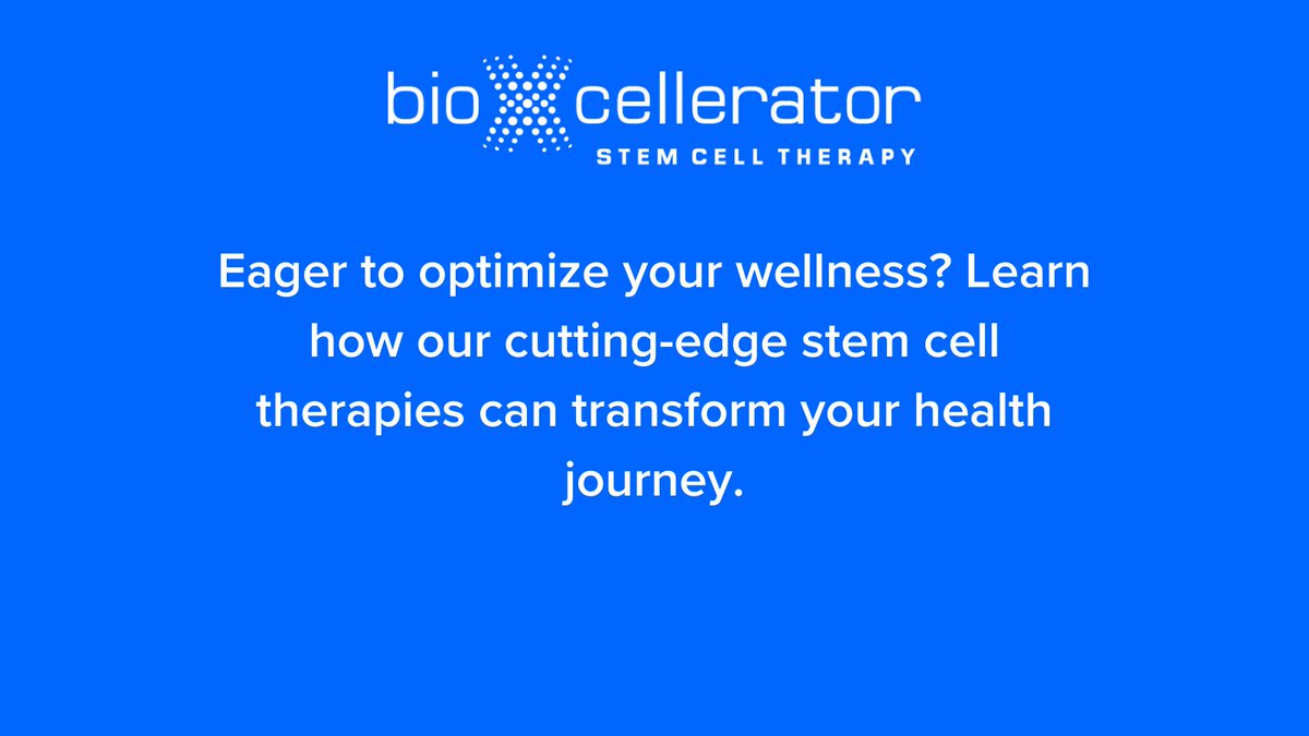 Dive deeper into the world of regenerative medicine. Learn how stem cells can be a game changer in treating chronic conditions and offer your patients new hope. 

Learn More: brnw.ch/21wJORS

#HealthInnovation #StemCellTherapy