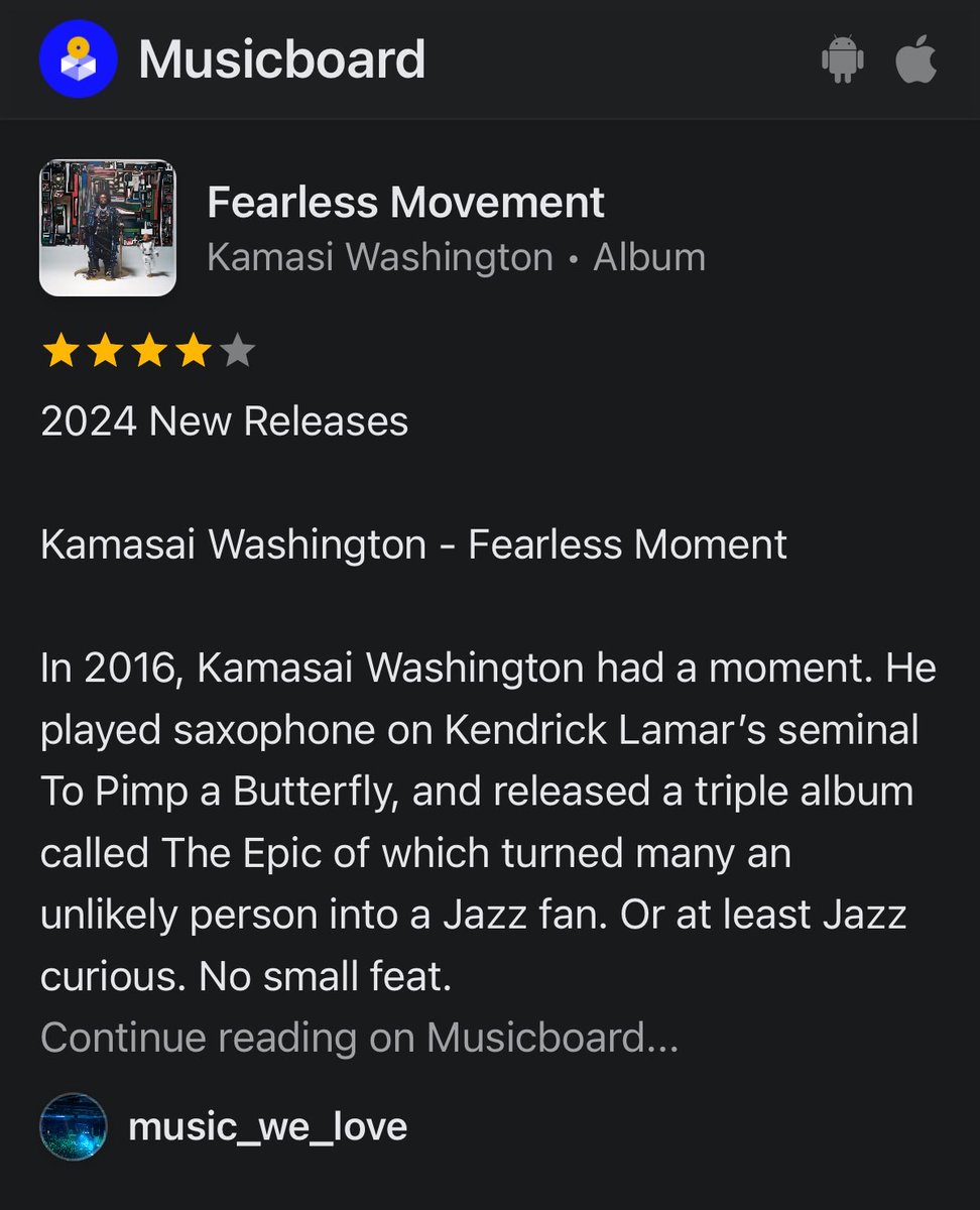 #musicwelove #kamasiwashington