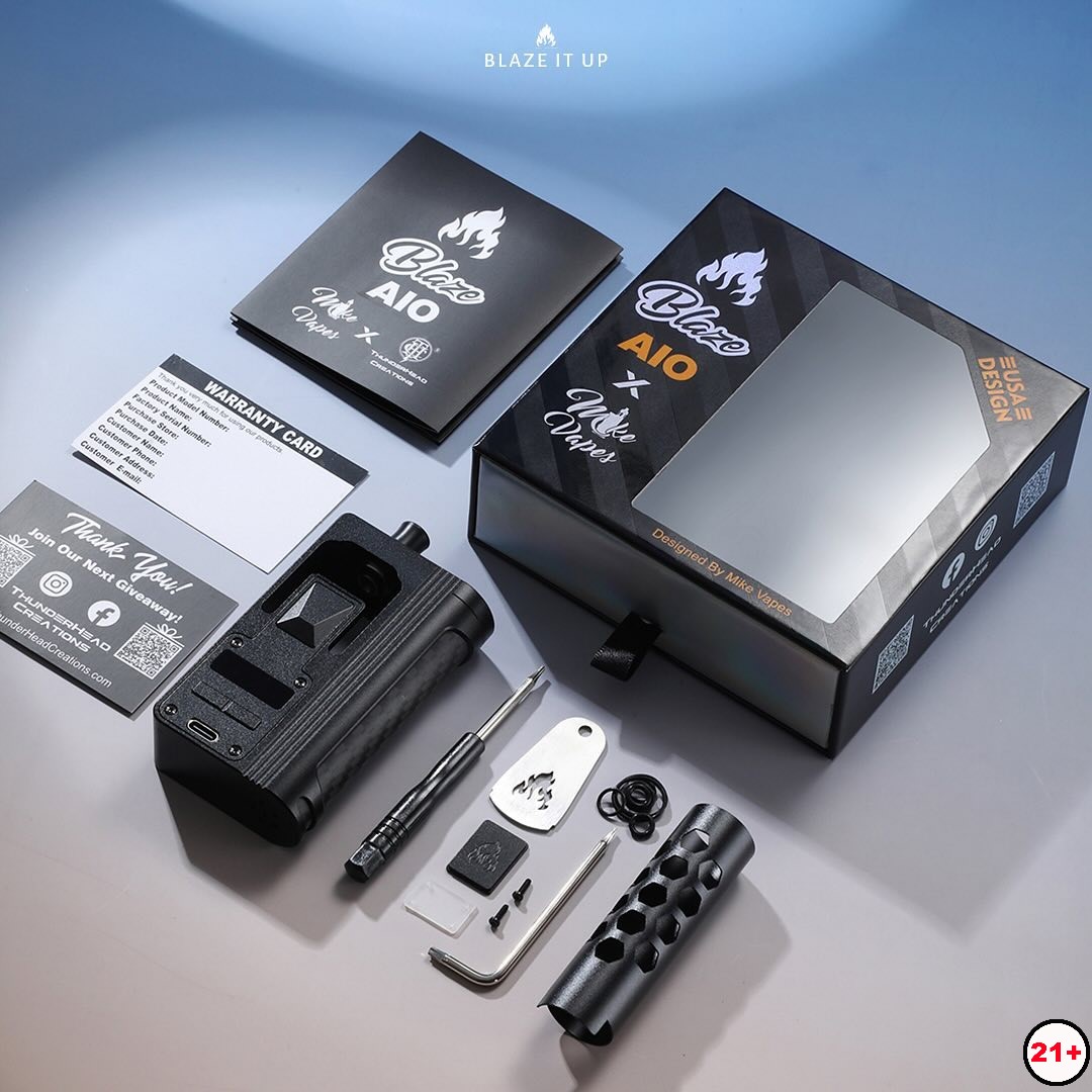 ThunderHead Creations Blaze AIO Boro Mod

😍Full mechanical construction
😘Compatible with all Boro Tank
🥰High performance chipset

⚠ Warning: The device is used with e-liquid which contains addictive chemical nicotine. For Adult use only.

#sourcemore #thunderhead
